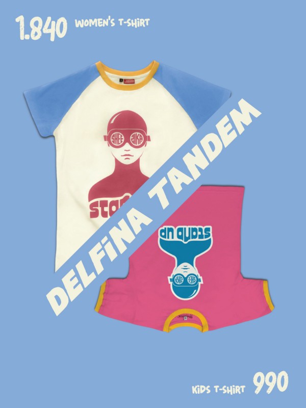 TANDEM Delfina / women's + kids t-shirt