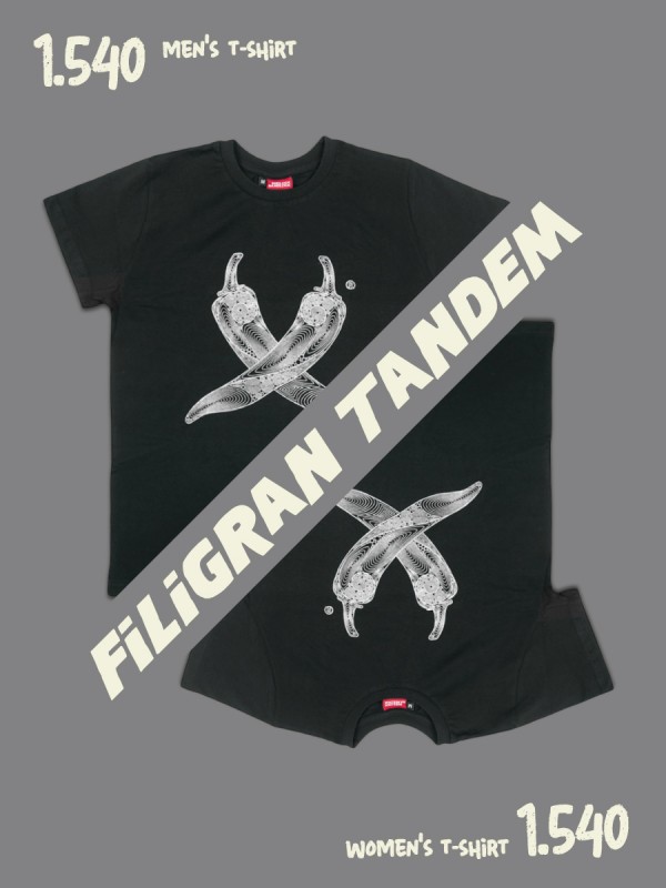 TANDEM Filigran / men's + women's t-shirt