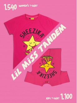 TANDEM Lil Miss Star / women's + kids t-shirt