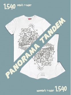 TANDEM Panorama / men's + women's t-shirt