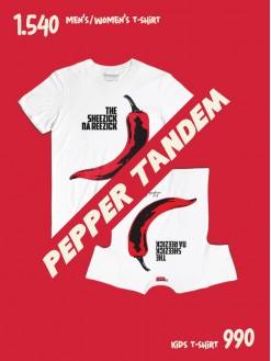 TANDEM Pepper / men's/women's + kids t-shirt