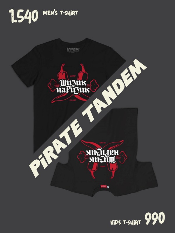 TANDEM Pirate Pepper / men's + kids t-shirt