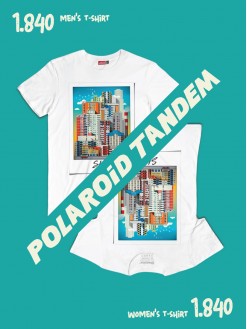 TANDEM Polaroid / men's + women's t-shirt
