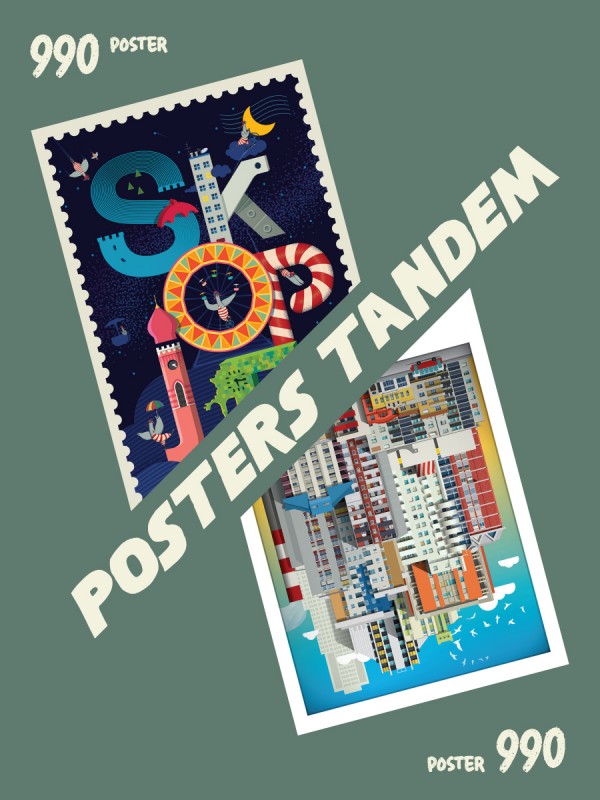TANDEM Posters / 2 posters by choice