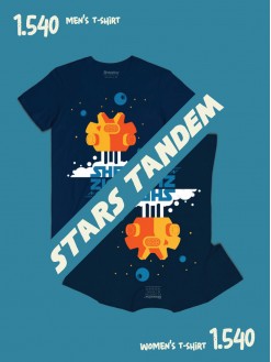 TANDEM Stars / men's + women's t-shirt