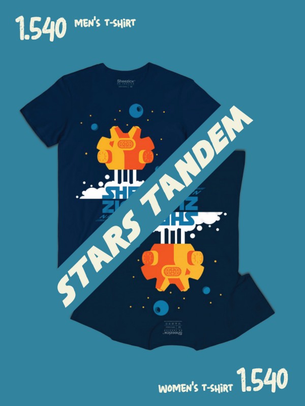 TANDEM Stars / men's + women's t-shirt