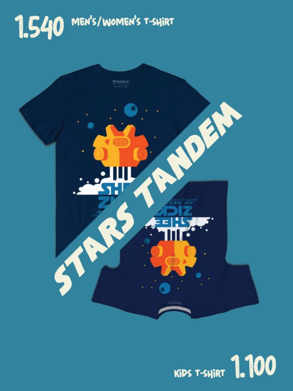 TANDEM Stars / men's/women's + kids t-shirt