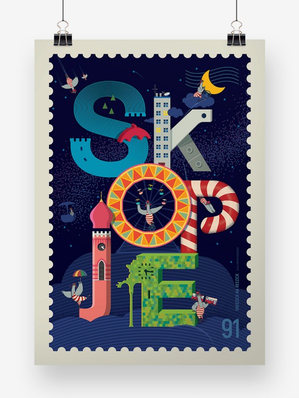 Skopje Flying Circus, poster